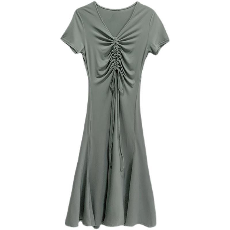 Ruffled Bow Dress