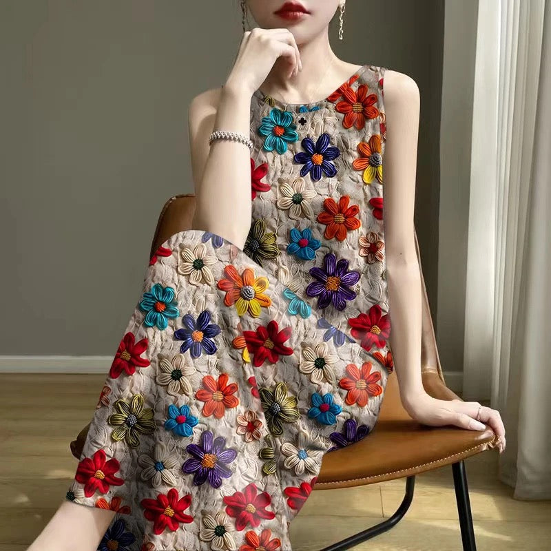 Summer Chic Maxi Dress: Flattering & Comfortable (2025 New Arrival)