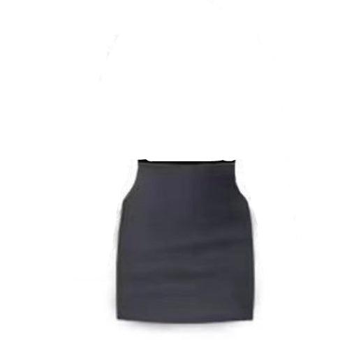 Chic and Modern Two-Tone Mini Dress