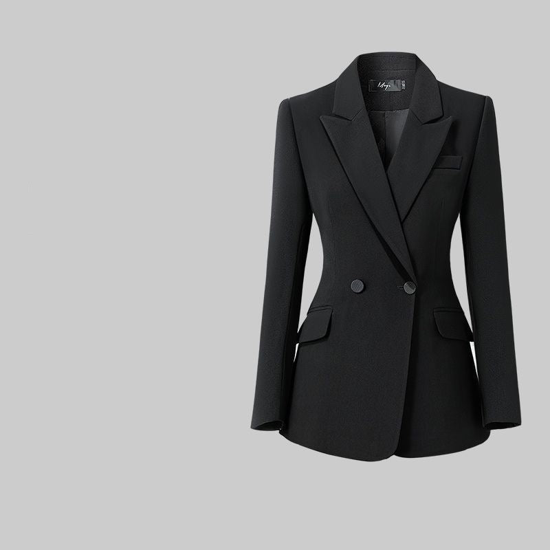 Double-breasted Flared Suit