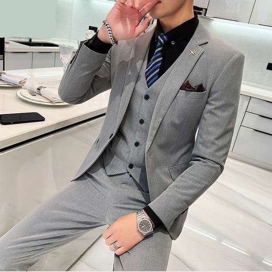 Modern 3 piece tailored fit
