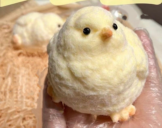Cute Soft Water - Feeling Chick (All individually packed 3-6 plush eggs included in each package)